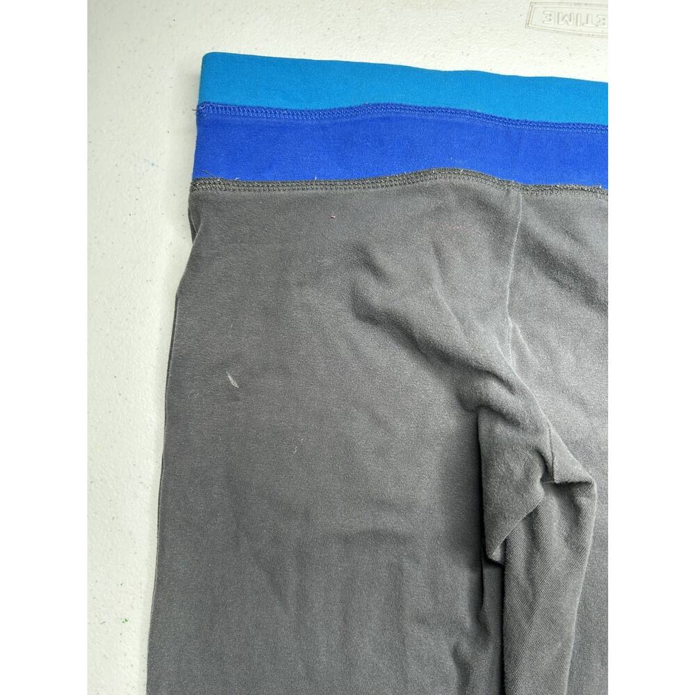 Hollister Vintage Y2K Gray Flares With Blue Waistband Low rise Size Small - Picture 9 of 9